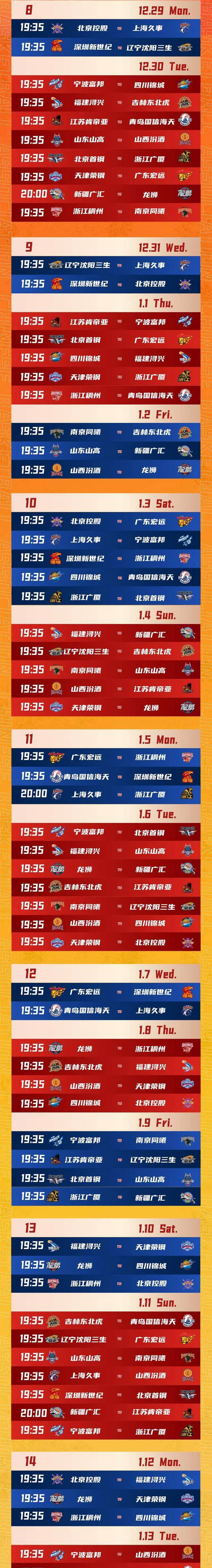 北京cba赛程时间表_(北京cba赛程 时间表2021)  第1张