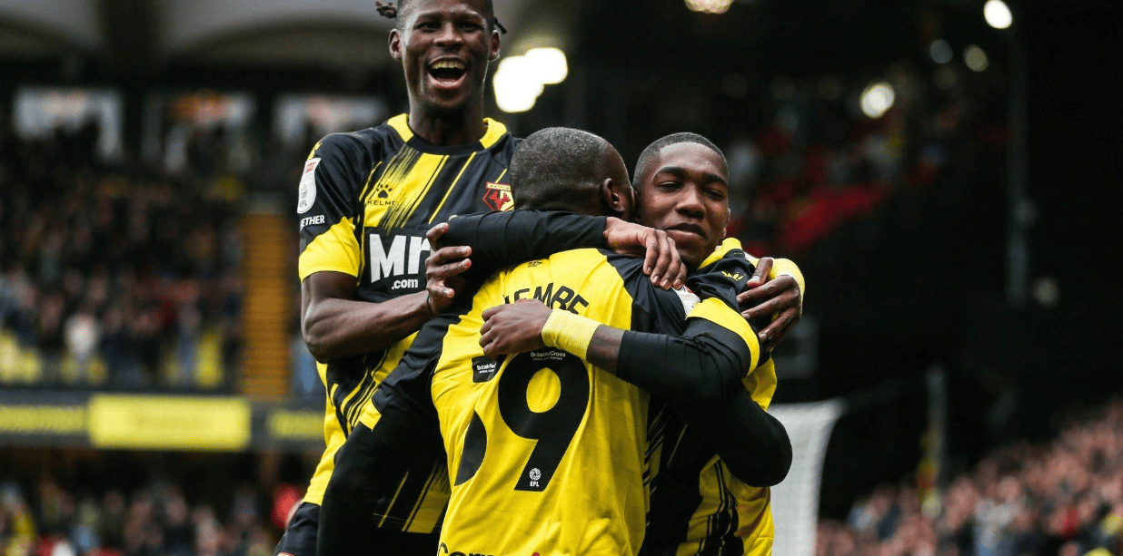 英冠：德比郡VS沃特福德