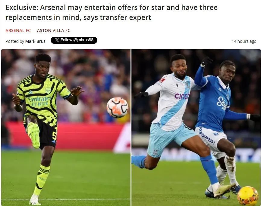 关于托马斯可能离队如果球员离开枪手需要寻找替代者的信息  第2张