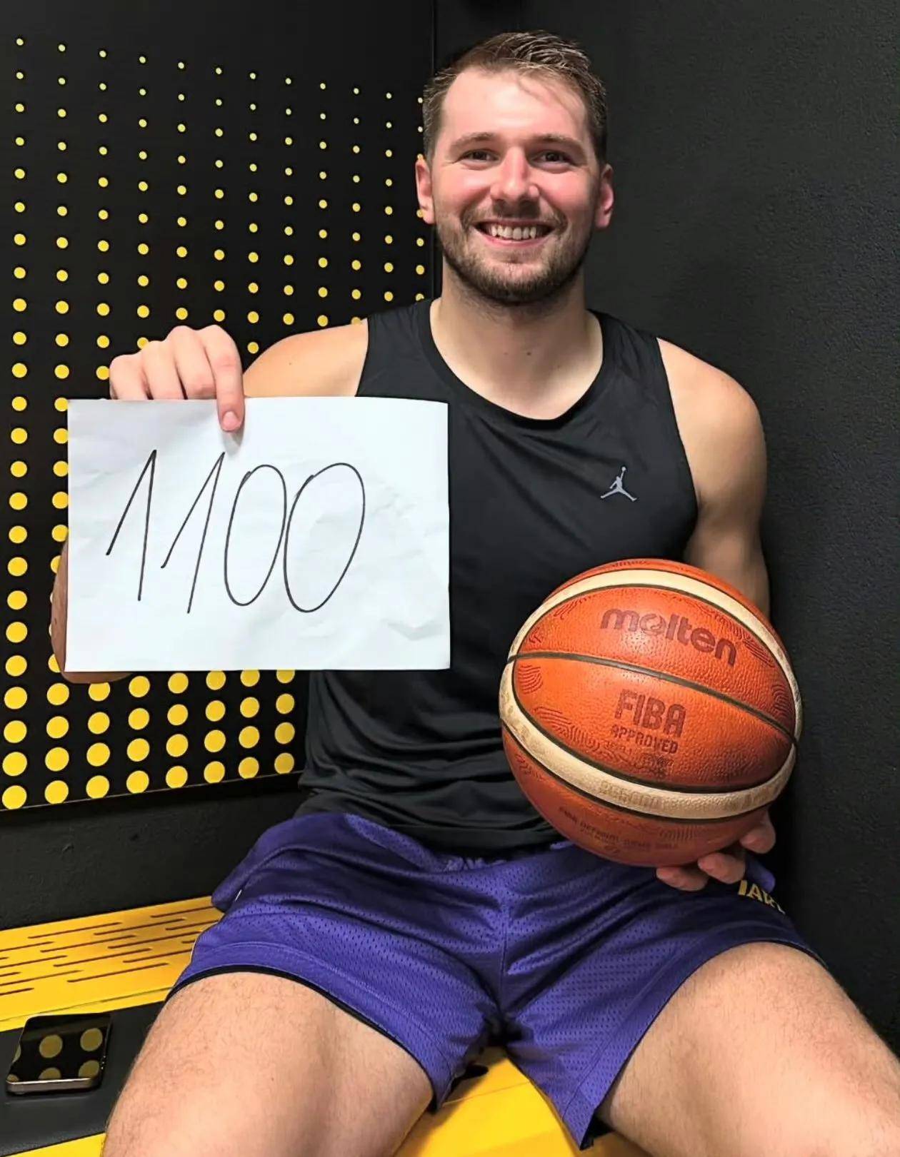 东契奇成斯洛文尼亚队史得分王国家队生涯总分1100分的简单介绍  第1张