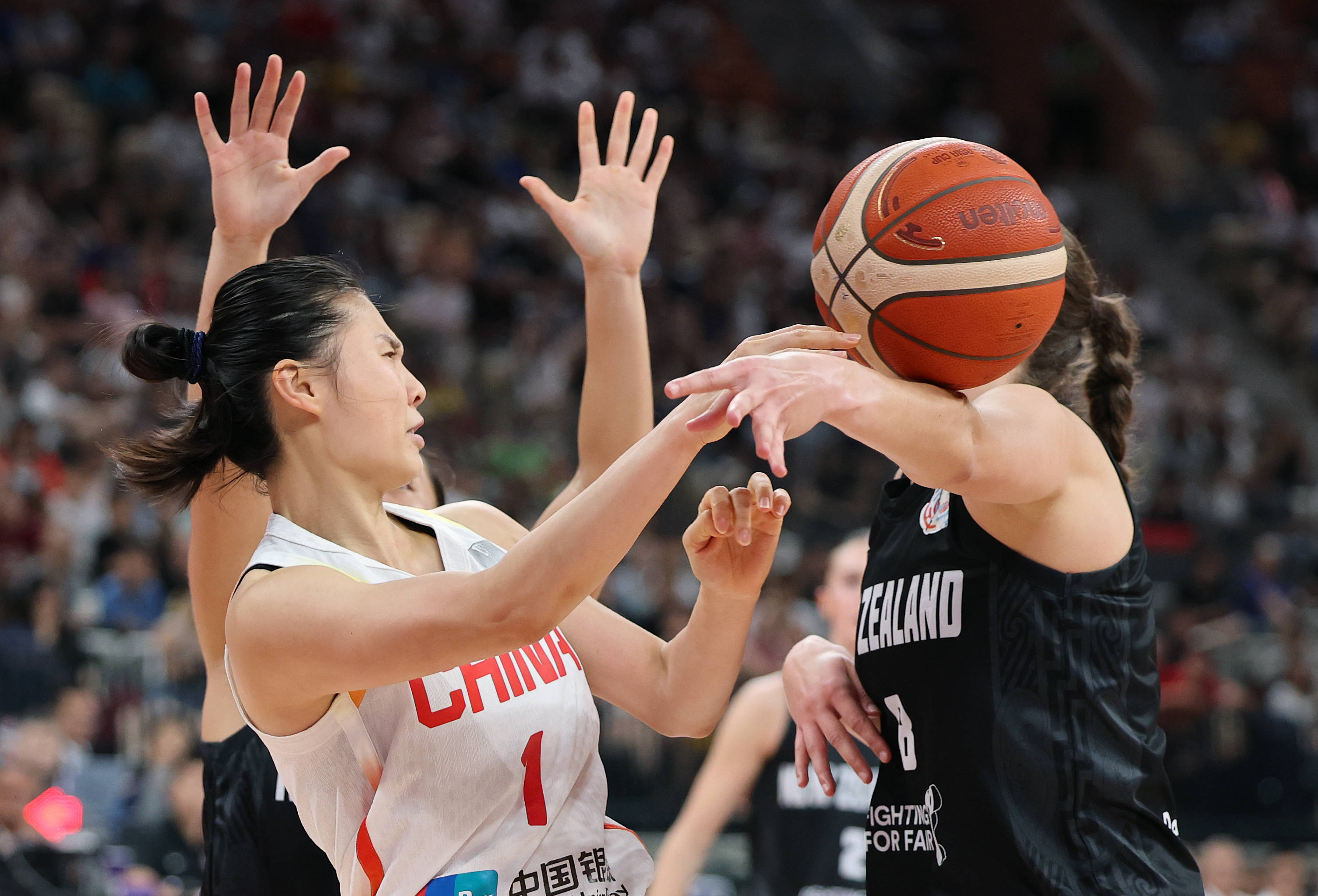 中国女篮将战新西兰女篮力争小组全胜晋级