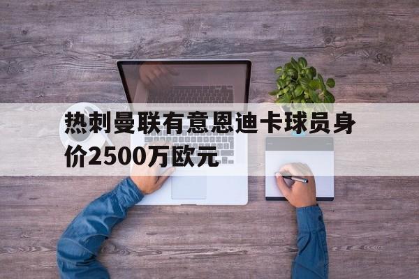 包含热刺曼联有意恩迪卡球员身价2500万欧元的词条  第1张